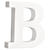 Rayher MDF Buchstabe B, FSC, ca. 11x11x2 cm - B