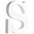 Rayher MDF Buchstabe S, FSC, ca. 11x11x2 cm - S