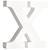 Rayher MDF Buchstabe X, FSC, ca. 11x11x2 cm - X