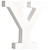 Rayher MDF Buchstabe Y, FSC, ca. 11x11x2 cm - Y