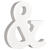 Rayher MDF Zeichen &, FSC, ca. 11x11x2 cm - &