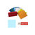 SALE Tischkarte, 100x90mm, 5 St., babyblau