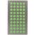 NEU Office Sticker, neon-gr�ne Punkte, 8 mm, 4 Blatt