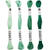 Sticktwist, 8 Meter, Farbe: Seegr�n 01 (166) Bild 3