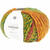Creative Melange Chunky H�kel- und Strickgarn, 53% Schurwolle, 47% Polyacryl, 50 g, Curry-Gr�n - Curry-Gr�n