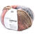 Creative Melange Chunky H�kel- und Strickgarn, 53% Schurwolle, 47% Polyacryl, 50 g, Grau-Rosa - Grau-Rosa