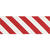Satinband Streifen, 100% Polyester, Rot-Wei�, 38 mm x 3 m Bild 2