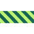 Satinband Streifen, 100% Polyester, Gr�n, 38 mm x 3 m Bild 2