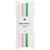 Webband Multi Streifen, 100% Polyester, Rosa-Gr�n-Gelb, 25 mm x 3 m - Rosa-Gr�n-Gelb