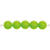 Kunststoff-Perlen, Itoshii, rund, 10 mm, 24 Stk, Gr�n - Gr�n