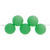 Kunststoff-Perlen, Itoshii, Neon, rund-asymmetrisch, 8 mm, 40 Stk, Neon Gr�n - Neon Gr�n