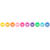 Kunststoff Gro�loch-Perlen, Itoshii Ponii, rund, 9 x 6 mm, 80 Stk, Matt Mix