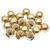 Metall Gro�loch-Perlen, Itoshii Ponii, Perle, 9 x 7 mm, 20 Stk, Gold