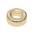 Metall Gro�loch-Perlen, Itoshii Ponii, Ring, 9 x 3,5 mm, 10 Stk, Gold Bild 3