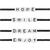 Kunststoff W�rfelperlen Set, Itoshii Ponii, 10 mm, 20 Stk, Hope-Smile-Dream-Enjoy, Wei� - Hope-Smile-Dream-Enjoy, Wei�