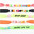 Ripsband Armb�nder, Itoshii Ponii, 100% Polyester, 16 x 330 mm, 10 Stk, Neon Farben Bild 3