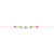 Kunststoff-Perlen, wei�, rund, 7 x 4 mm, 165 Stk, Herzen Pastell Bild 2