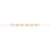 Kunststoff-Perlen, wei�, rund, 7 x 4 mm, 165 Stk, Herzen Gold Bild 2