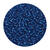 Rocailles-Perlen, 3,1 mm, 14 g, T�rkis mit Silbereinzug
