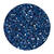 Rocailles-Perlen 2Cut, 2 mm, 14 g, T�rkis mit Silbereinzug