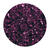 Rocailles-Perlen 2Cut, 2 mm, 14 g, Brombeer mit Silbereinzug