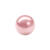 Renaissance Glasperle, rund, 4 mm, 100 Stk, Rosa