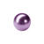 Renaissance Glasperle, rund, 6 mm, 55 Stk, Veilchen