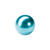 Renaissance Glasperle, rund, 4 mm, 100 Stk, T�rkis