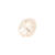 Glasschliff-Diskus Perle, 6 mm, 12 Stk, Wei� Regenbogen