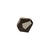 Glasschliff-Perlen Raute, 4 mm, 20 Stk, Schwarz