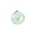 Glasschliff-Kandis Perle, 6 mm, 12 Stk, Mint