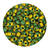 Rocailles-Perlen, 4 mm, 14 g, Gr�n-Gelb