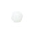 Glasschliff-Perlen Raute, 4 mm, 20 Stk, Wei� Opak