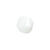 Glasschliff-Kandis Perle, 6 mm, 12 Stk, Wei� Opak