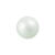 Renaissance Glasperle, rund, 4 mm, 100 Stk, Mint Matt