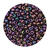 Rocailles-Perlen Itoshii, 2,6 mm, 17 g, Bordeaux Irisierend Gr�n