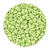 Rocailles-Perlen Itoshii, 2,6 mm, 17 g, Hellgr�n Opak