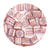 Rocailles-W�rfel-Perlen Itoshii Cube, 3 x 3 mm, 6 g, Marmor Rosa