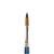 NEU Acrylpinsel ART SCHOOL Synthetic Braun, rund, kurzer Stiel, Gr. 16 - Gr��e 16