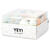 Konfetti Bl�ten mit Metallic-Folie, Blau Mix, 20 g Bild 2