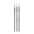 NEU Van Gogh �l- & Acrylpinsel, Schweineborste Rund, langer Stiel, 3er Set, No. 2, 4, 6