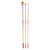 NEU ArtCreation �l- & Acrylpinsel, Synthetik, langer Stiel, 3 Flachpinsel, 4, 8, 16