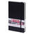 NEU Art Creation Skizzenbuch gebunden, 80 Blatt naturwei� 140g/qm, 13 x 21 cm, Schwarz - 13 x 21 cm, Hochformat
