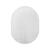 Fensterbild, wei�, Pong� 08, 15x20 cm Oval