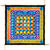 Gutta-Tuch 90x90, Pong� 08, Motiv Mosaique