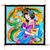 Gutta-Tuch 90x90, Pong� 08, Motiv Suzy