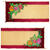 Gutta-Schal 180x45, Pong� 08, Motiv Rose-2