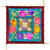 Gutta-Tuch 74x74, Pong� 08, Motiv Flowers
