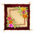 Gutta-Tuch 55x55, Pong� 08, Motiv Rose
