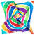 Seiden-Tuch, ca. 53x53 cm, Cr�pe Satin 12,5 Bild 3